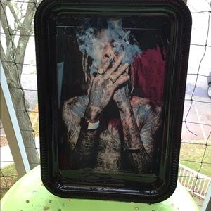 Wiz Khalifa inspired rolling tray set- new